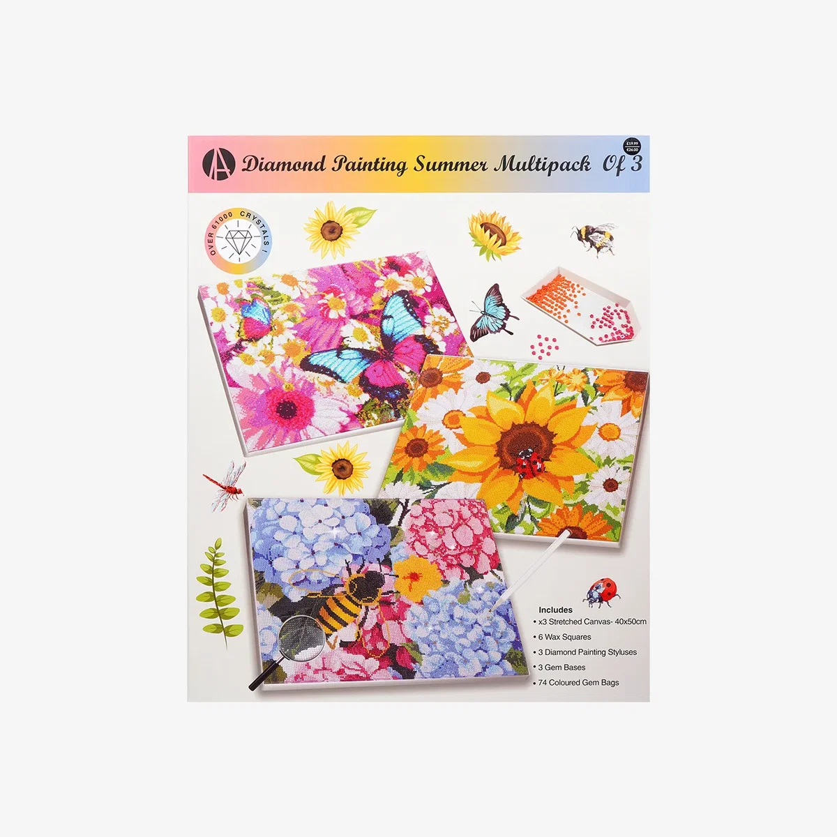 Diamond Painting Summer Multipack – image 1