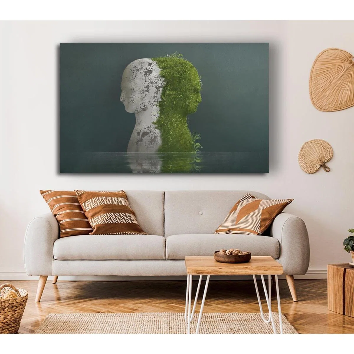 Stone And Plant Human - 81cm – image 5