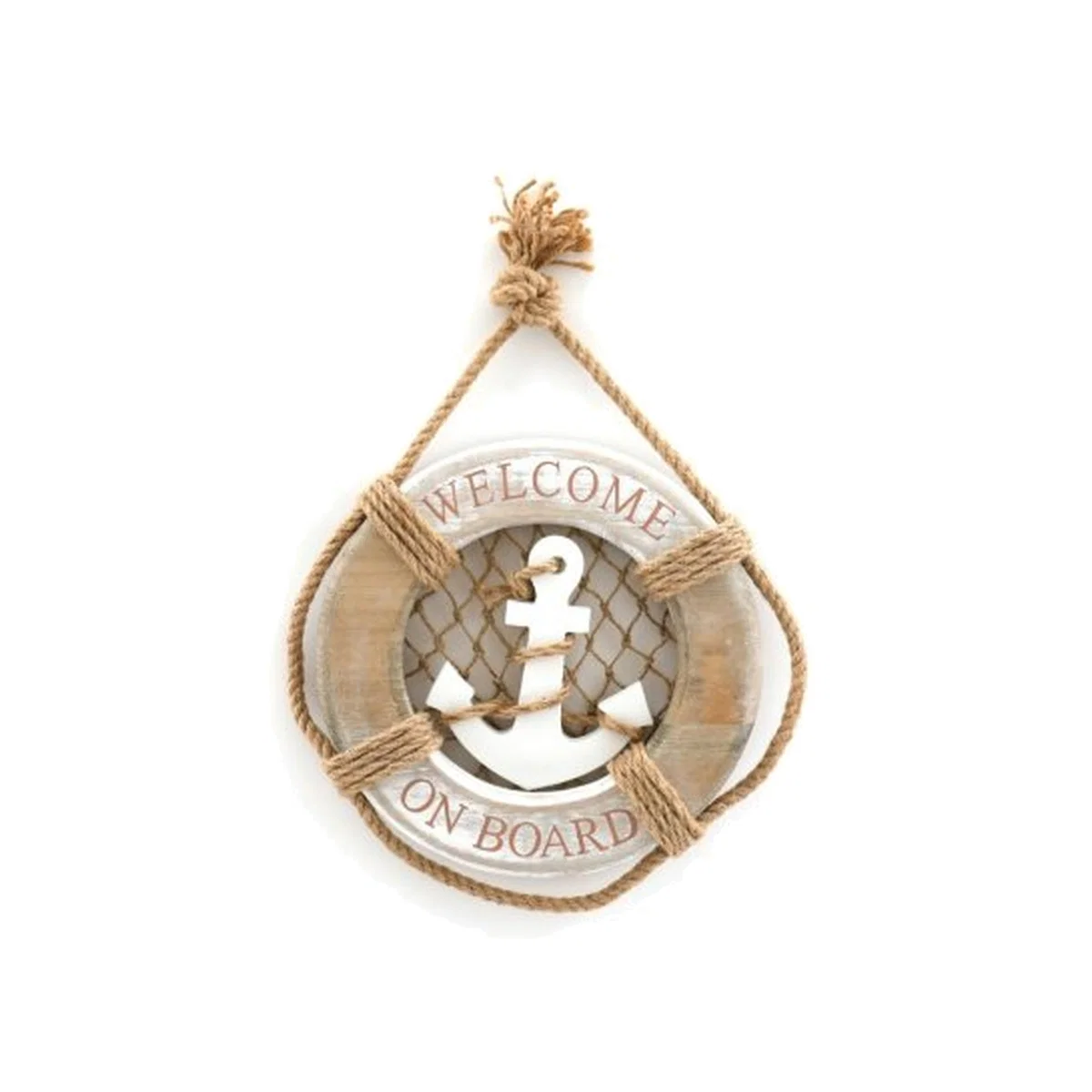 Coastal Lifebelt Plaque - Brown
