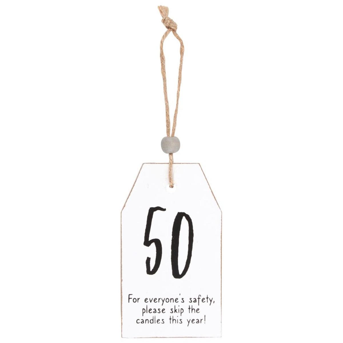 Small Hanging Tag Sentiment Sign - 70th Birthday – image 21