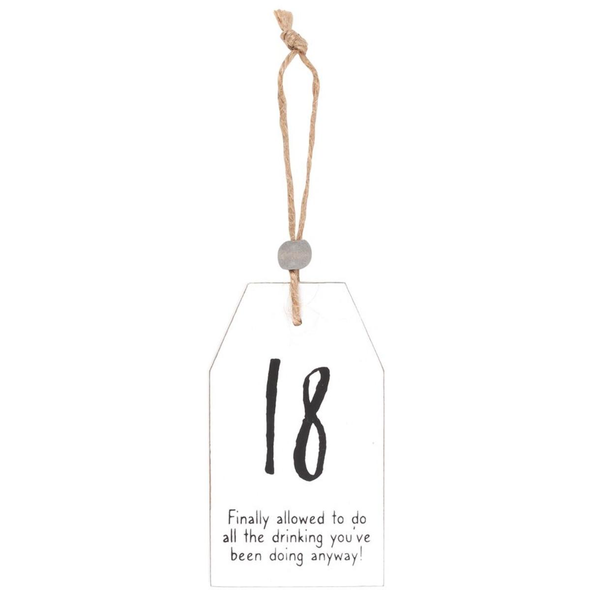 Small Hanging Tag Sentiment Sign - 70th Birthday – image 23