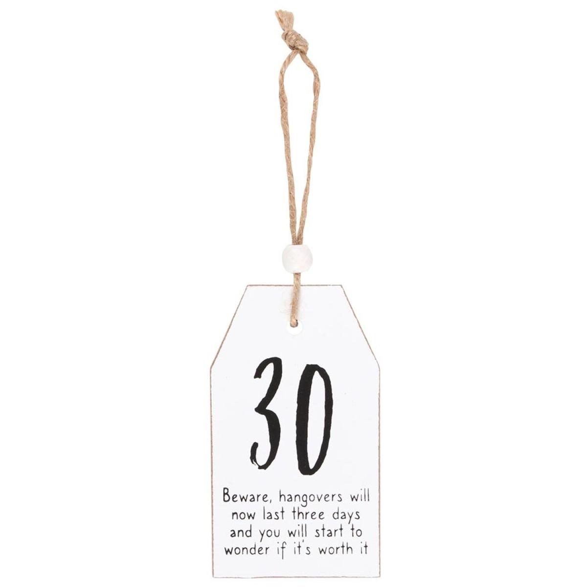 Small Hanging Tag Sentiment Sign - 70th Birthday – image 26