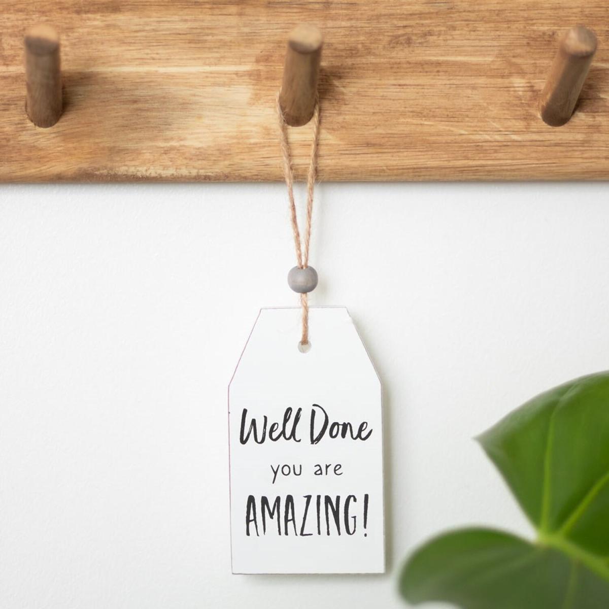 Small Hanging Tag Sentiment Sign - 70th Birthday – image 5