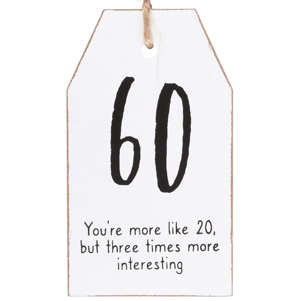 Small Hanging Tag Sentiment Sign - 70th Birthday – image 7
