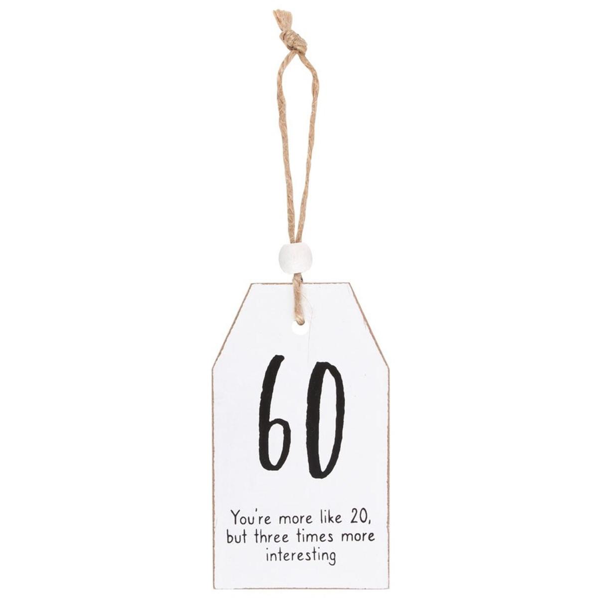 Small Hanging Tag Sentiment Sign - 70th Birthday – image 8