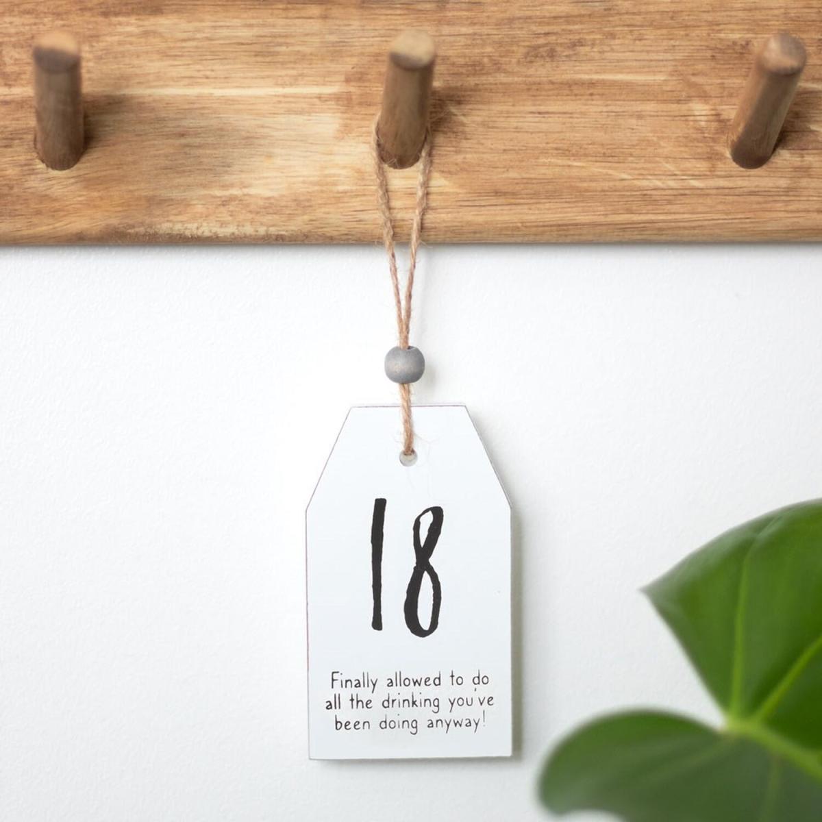 Small Hanging Tag Sentiment Sign - 70th Birthday – image 9