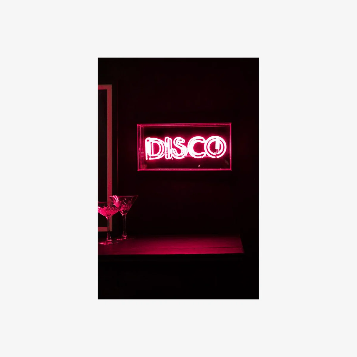 Disco Neon Light Box – image 1