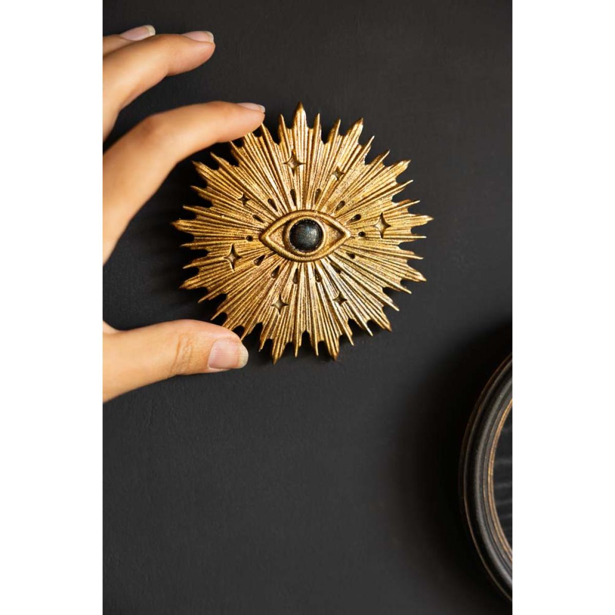 Golden Evil Eye Wall Decor – image 2