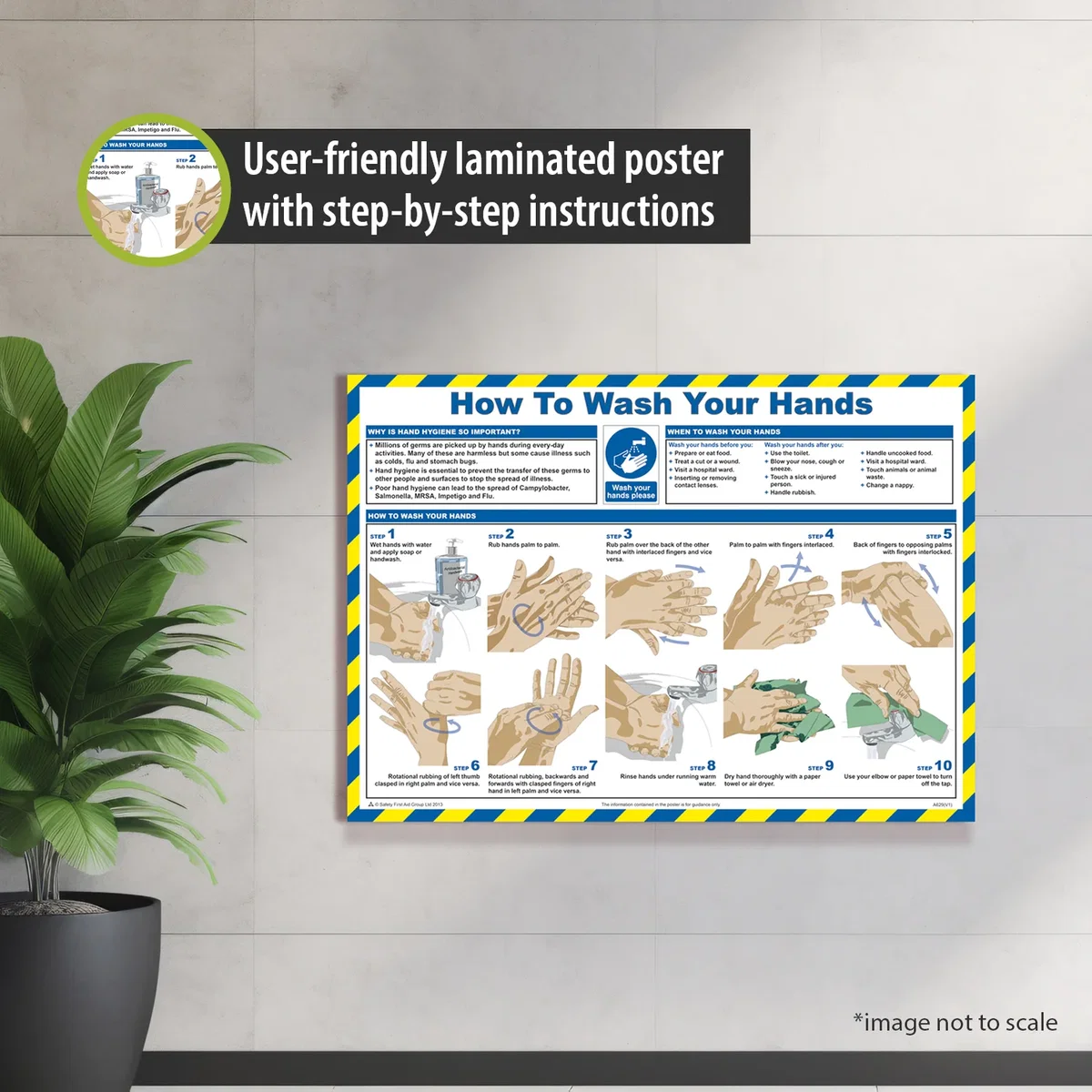 Pegdev Healthy and safety posters L - White – image 2