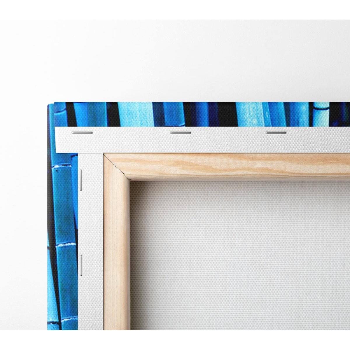 Bamboo Blues Canvas Print Wall Art - Yellow / 81.28cm – image 3
