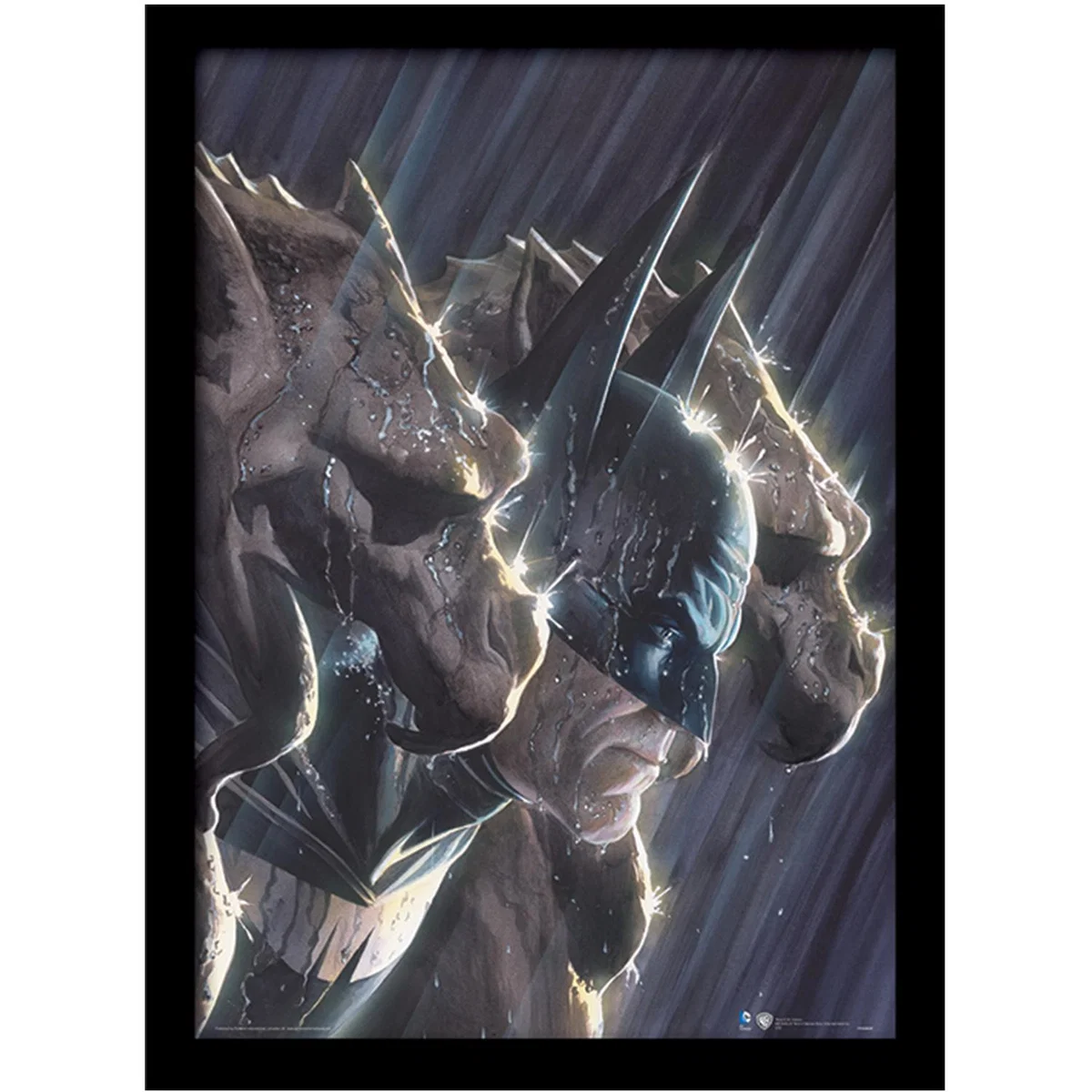 DC Comics Gotham s Protector Framed Print – image 2