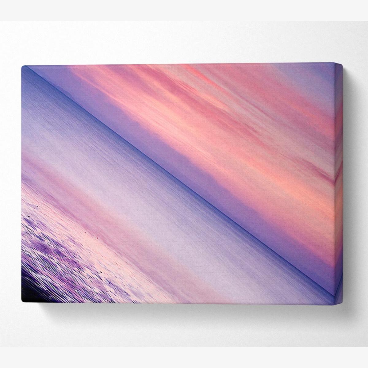 The Edge Of Time Canvas Print Wall Art - Yellow / 81.28cm – image 1