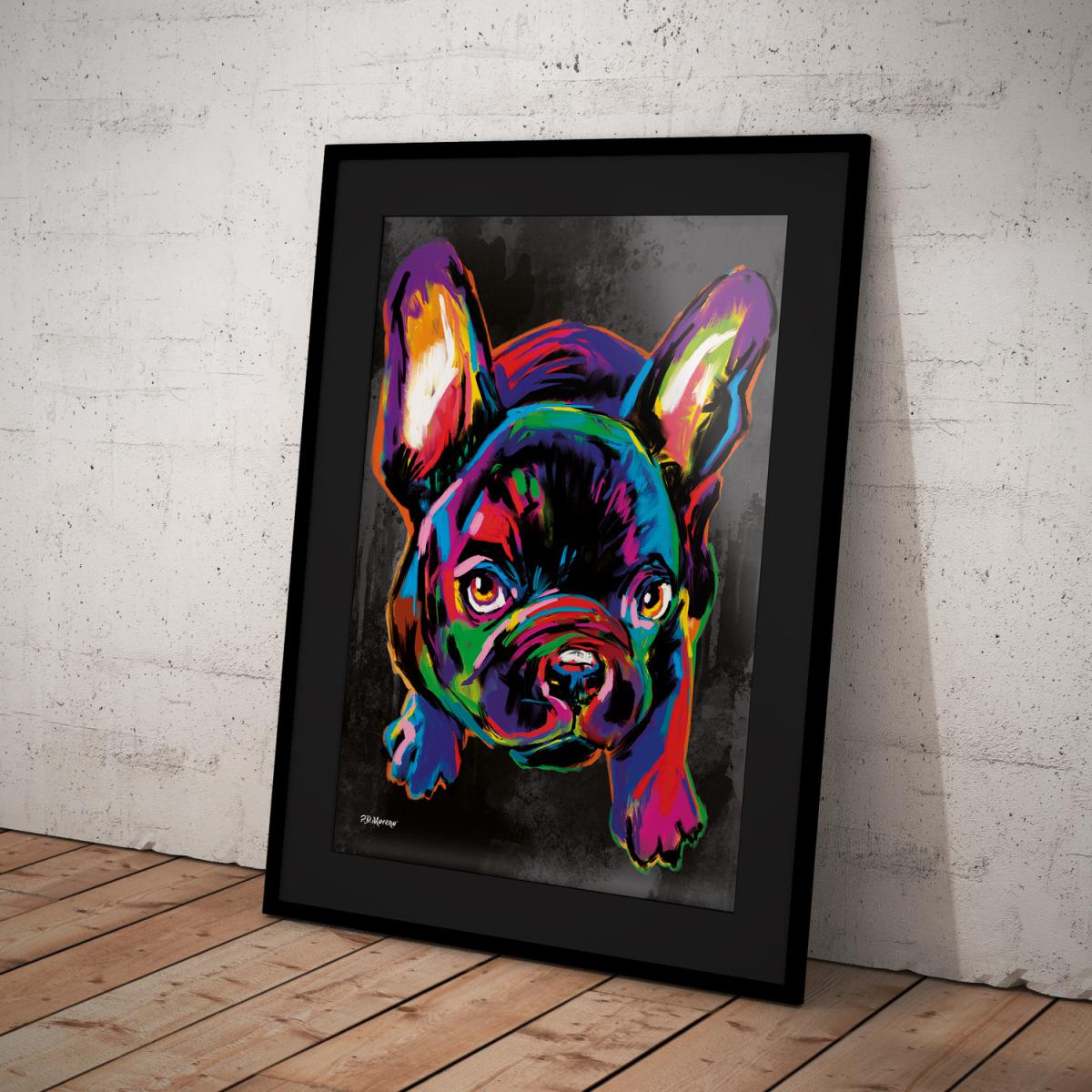 Deidra the Dog Framed Wall Art - Black / 43.5cm – image 5