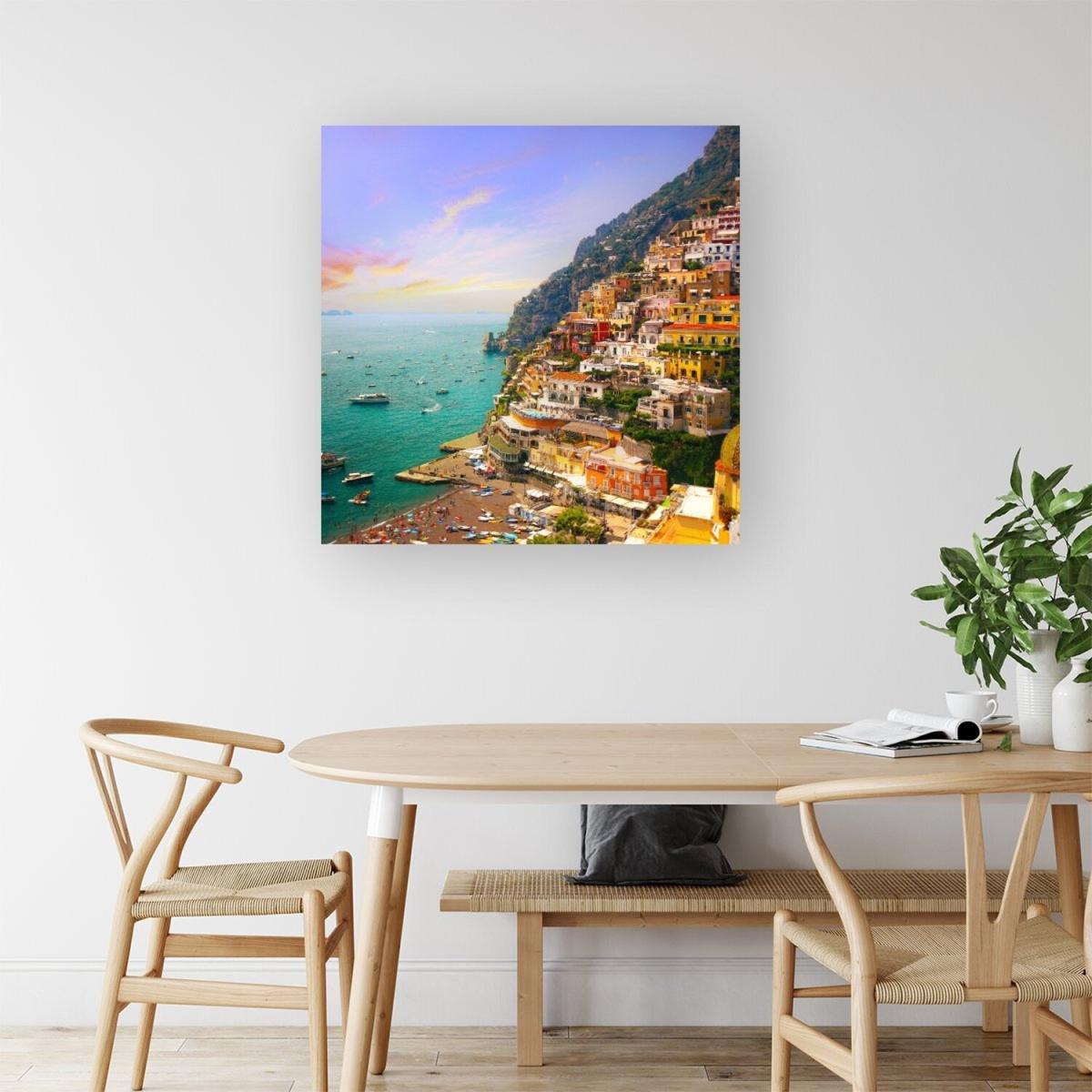 Positano, Amalfi Canvas Print - Green / Small – image 2