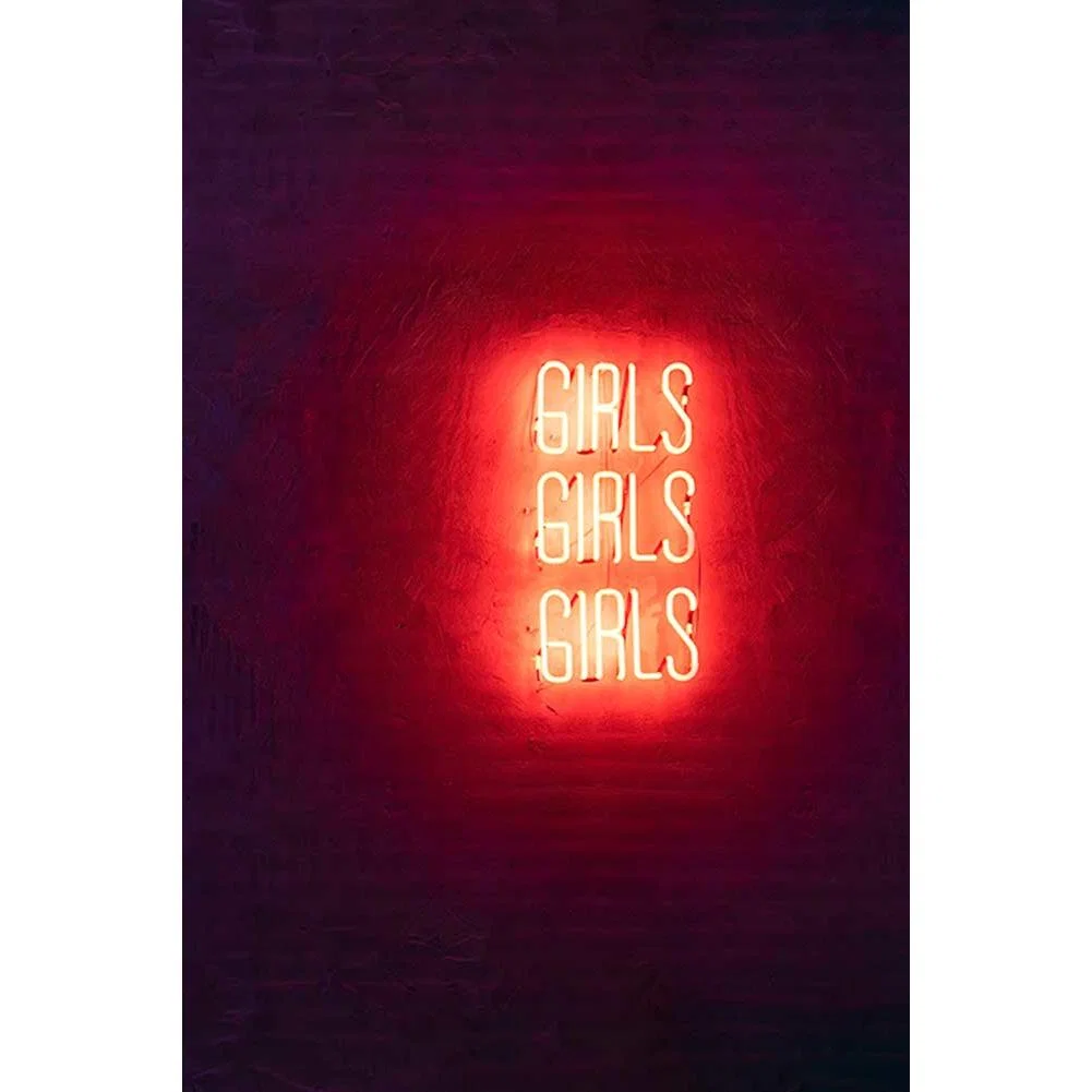 Boys Girls Neon Art Print – image 4