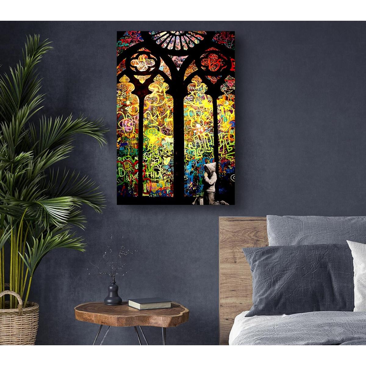 Stained Glass Graffiti - 50.8cm – image 3
