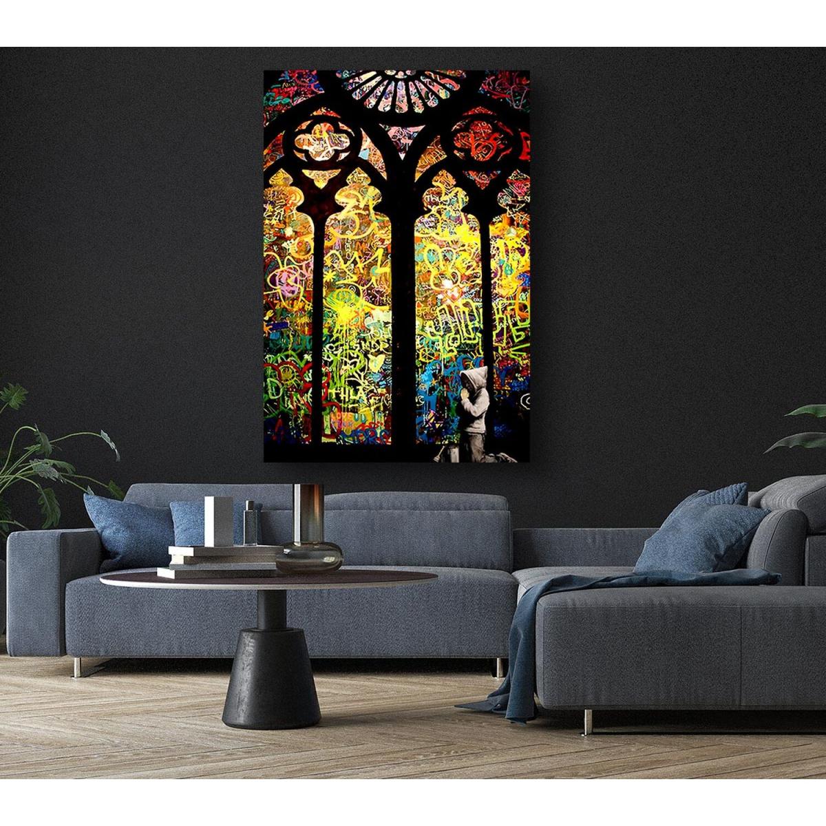 Stained Glass Graffiti - 50.8cm – image 4