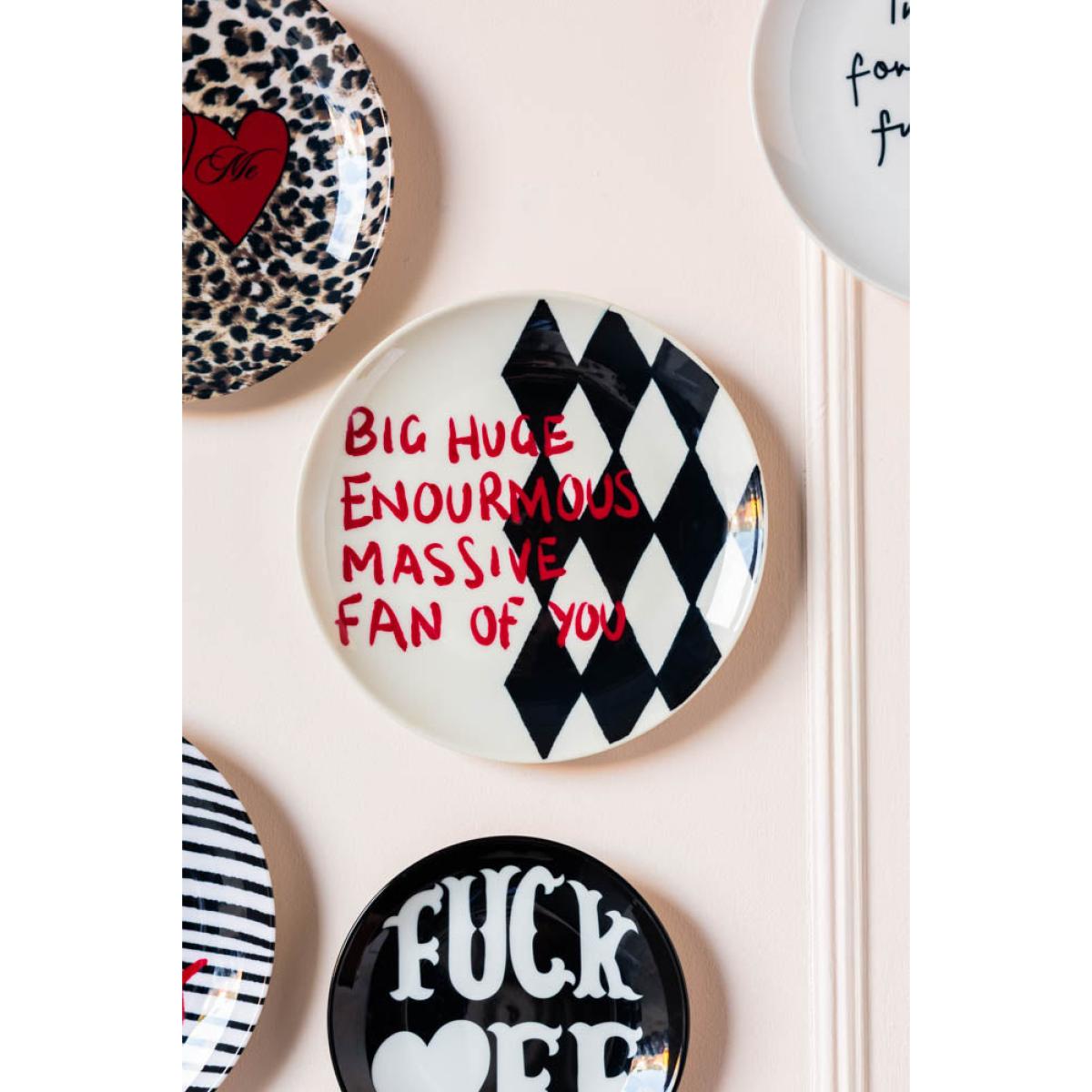 Big Fan Decorative Wall Plate – image 2