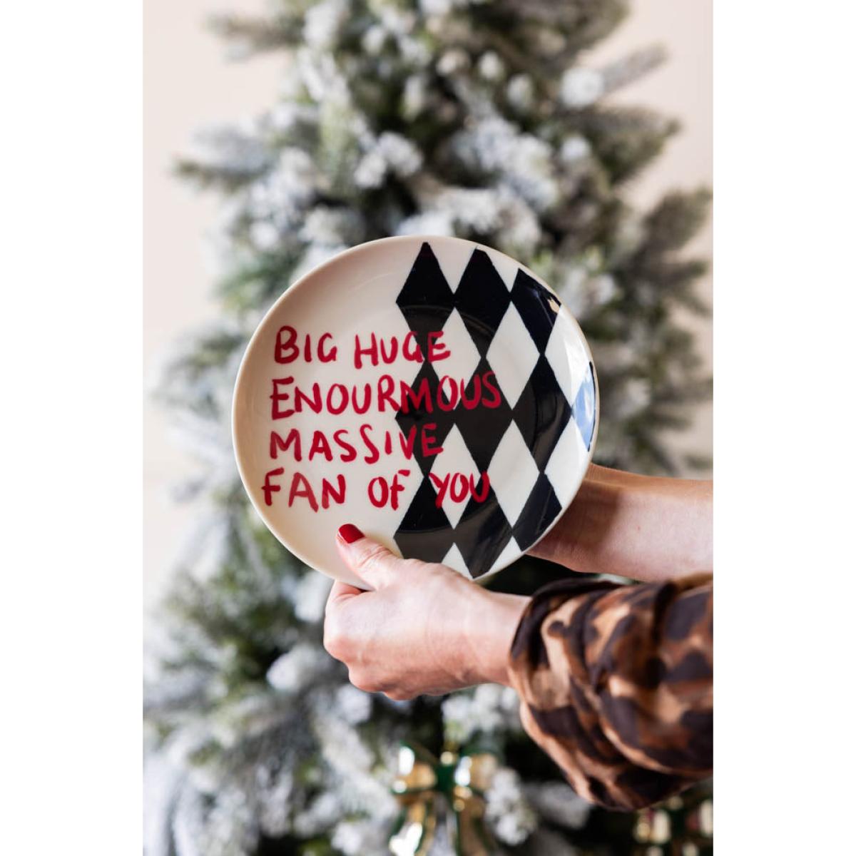 Big Fan Decorative Wall Plate – image 3