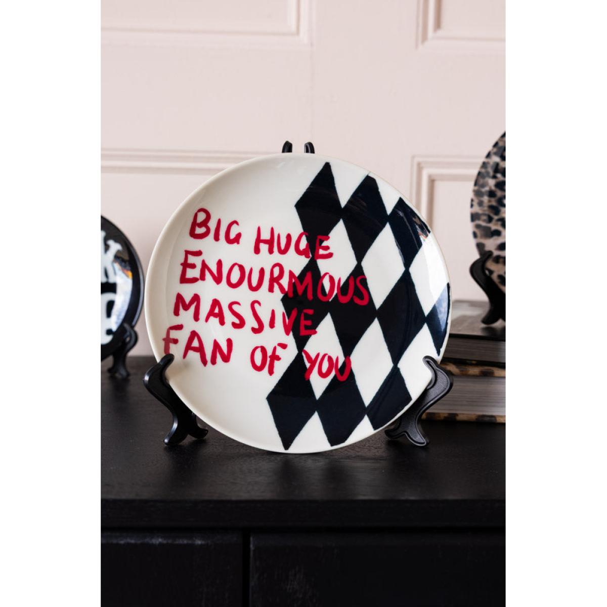 Big Fan Decorative Wall Plate – image 4