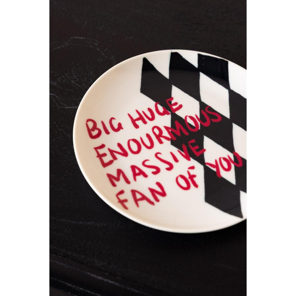 Big Fan Decorative Wall Plate – image 5