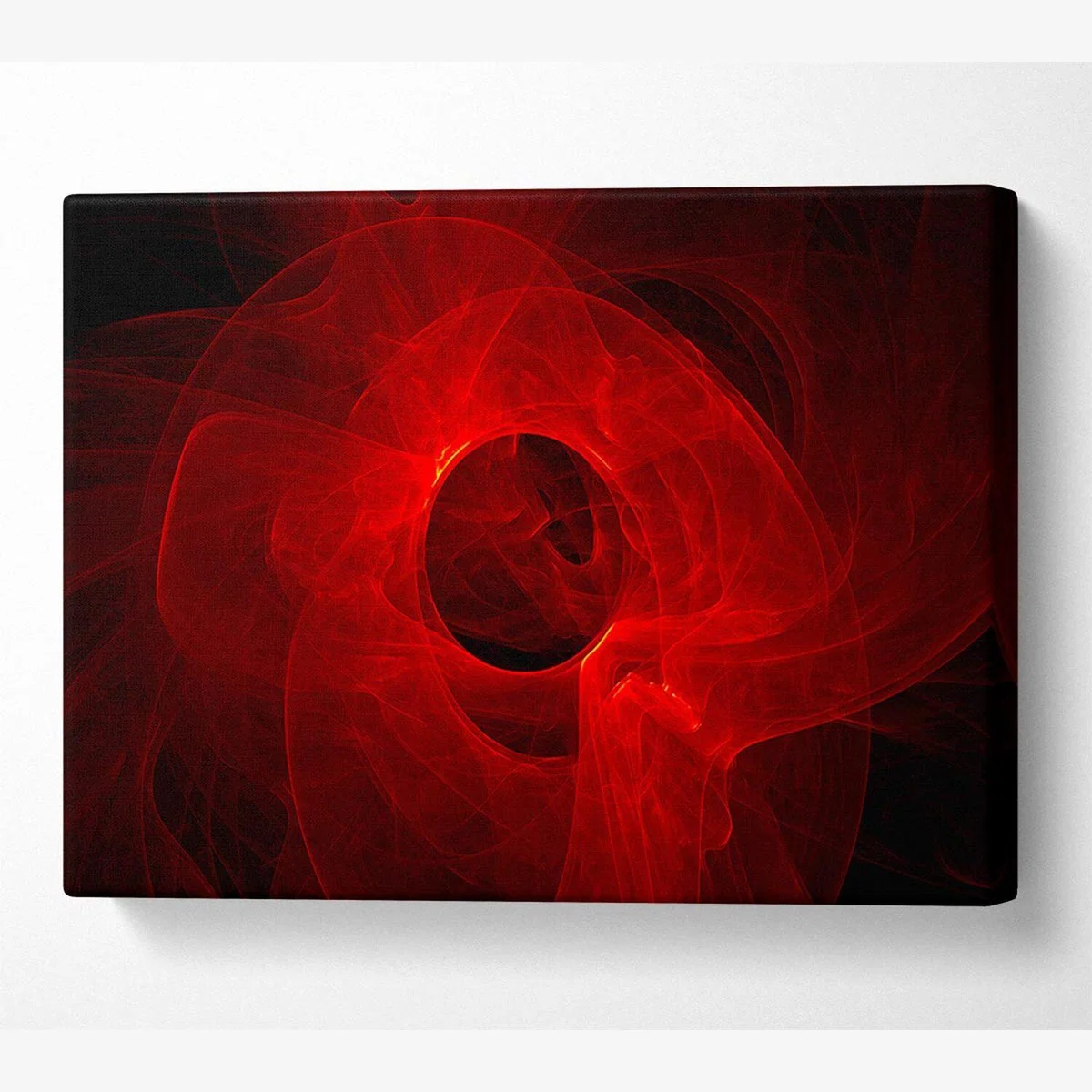 Red Planet Smoke Canvas Print Wall Art - Yellow / 66.04cm – image 1