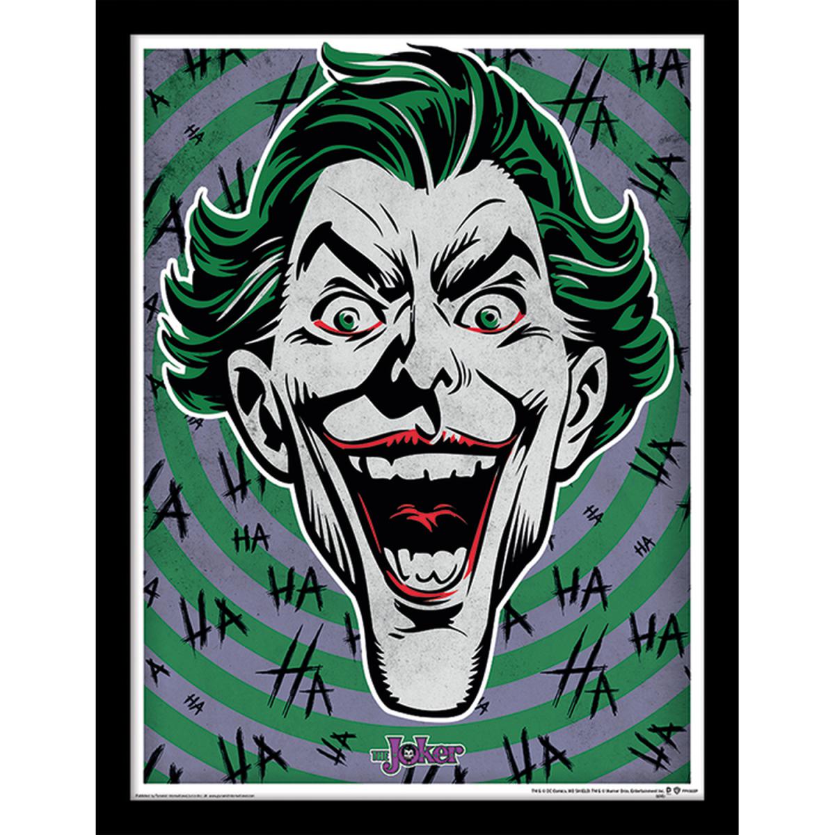 The Joker (Hahaha) Framed Print – image 2