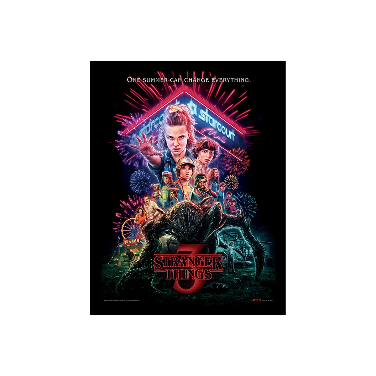 Stranger Things (Summer of 85) Framed Print – image 1