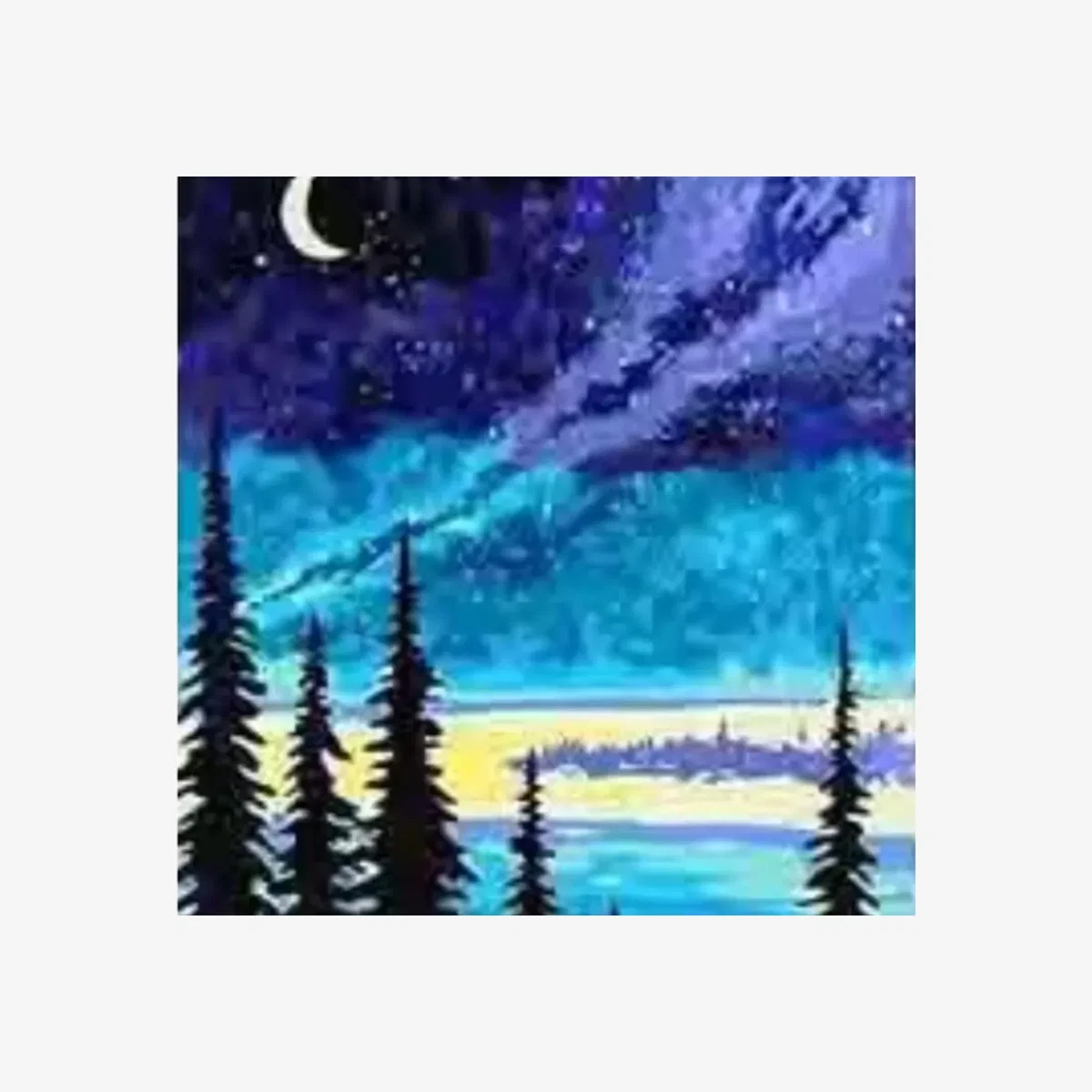 Night Sky Diamond Painting Kit - Blue – image 1