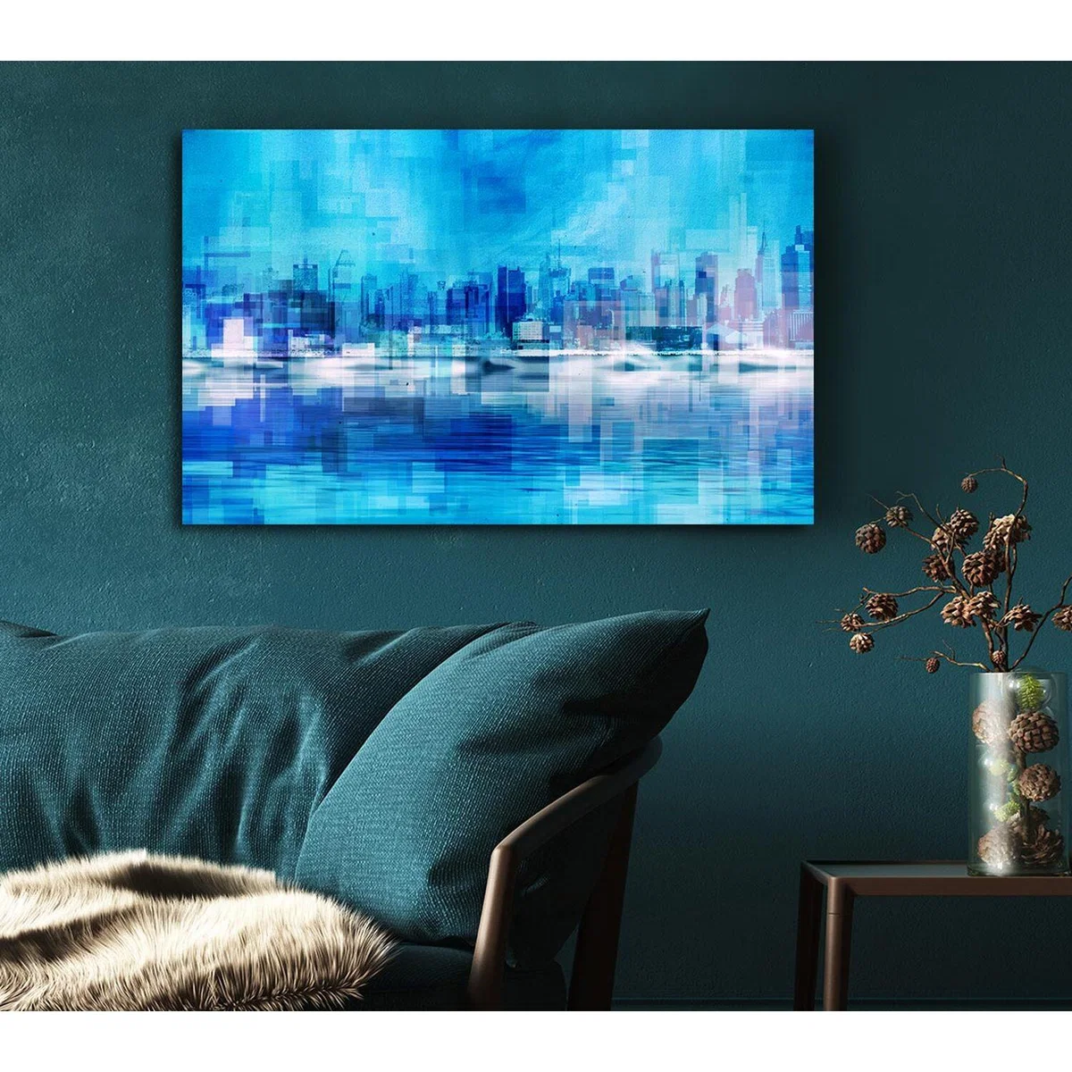 Electric Blue City - 50.8cm – image 2
