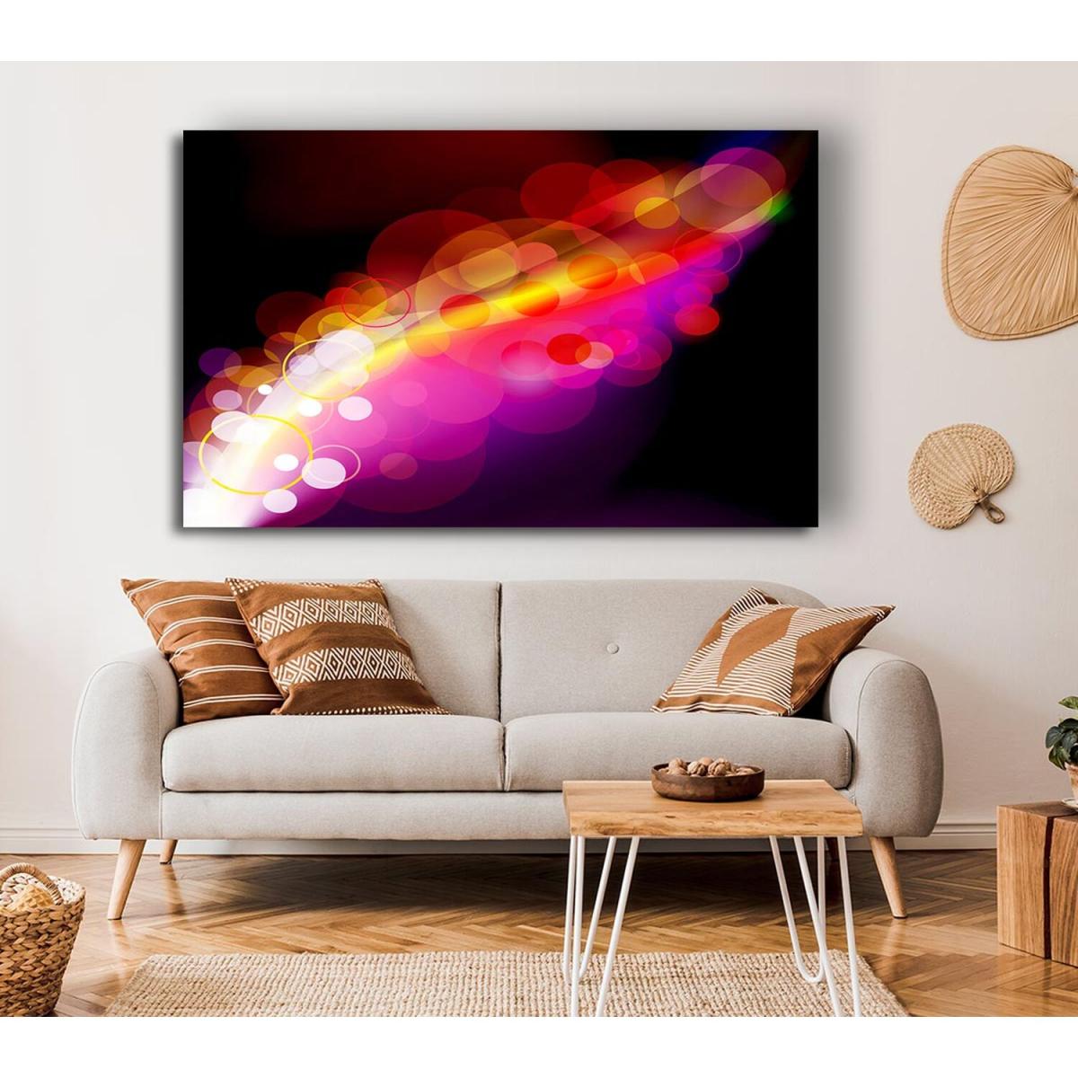 Liquid Light Canvas Print Wall Art - Yellow / 101.6cm – image 3