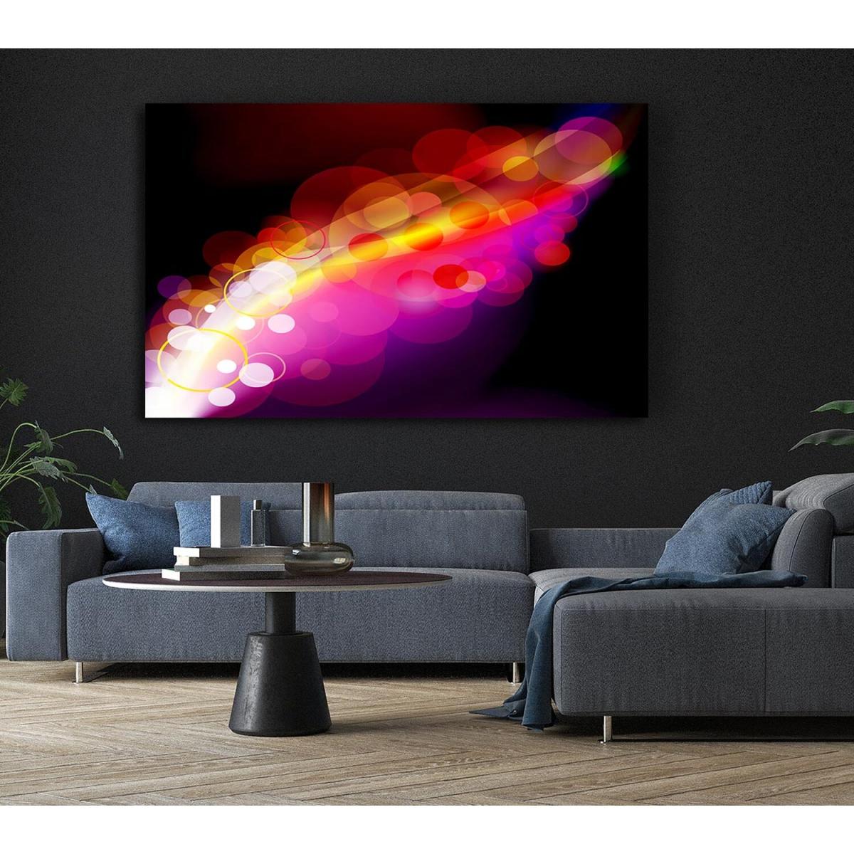 Liquid Light Canvas Print Wall Art - Yellow / 101.6cm – image 5