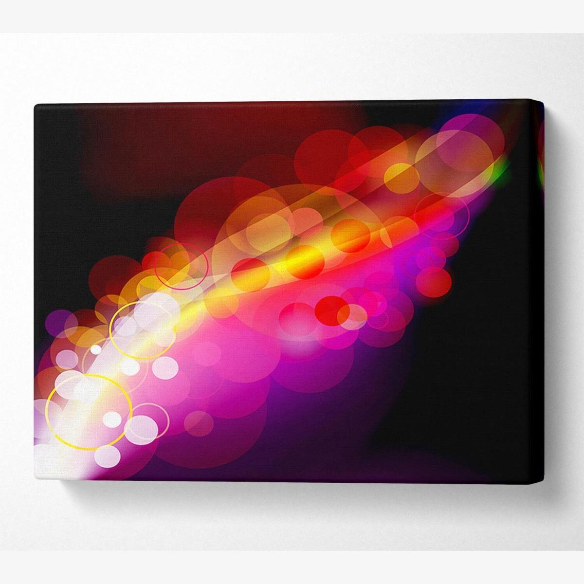 Liquid Light Canvas Print Wall Art - Yellow / 101.6cm – image 1