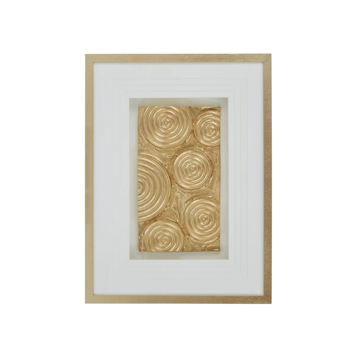 Nason Gold Disc Design Wall Art - Gold – image 1