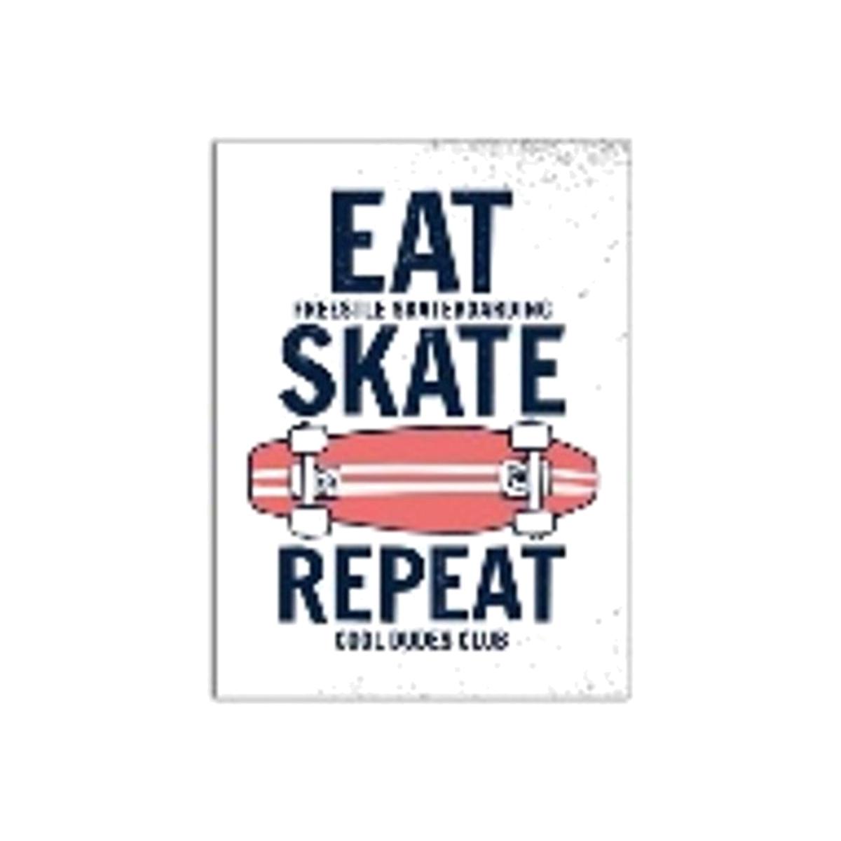 Framed Skateboarding Canvas – image 1