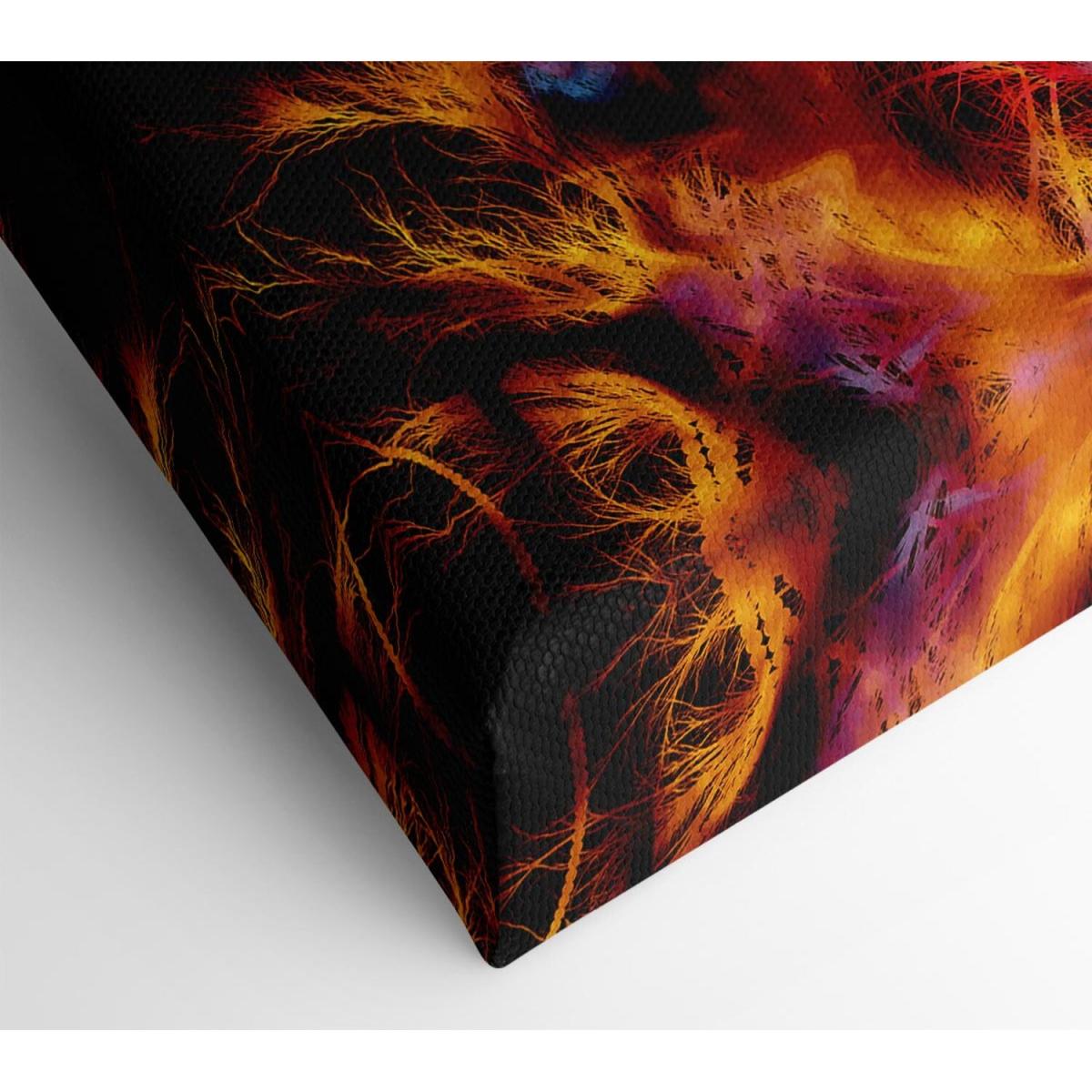 Feather Delight Canvas Print Wall Art - Yellow / 66.04cm – image 2