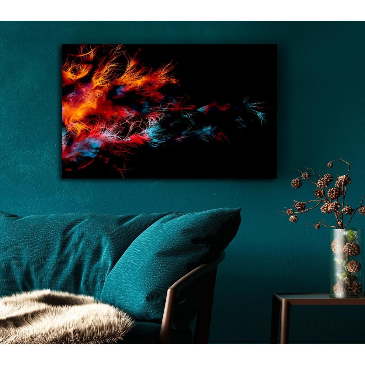 Feather Delight Canvas Print Wall Art - Yellow / 66.04cm – image 5