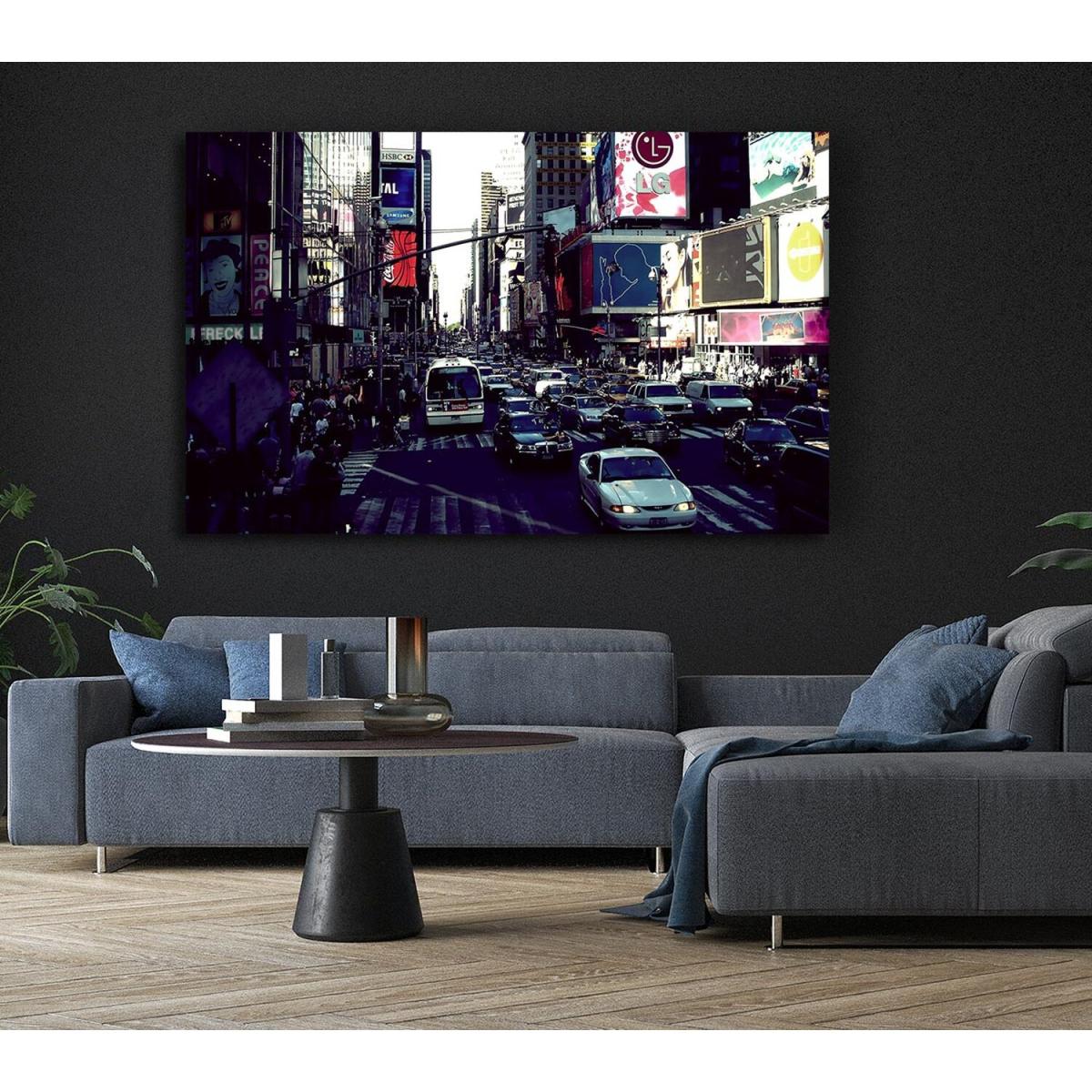 New York Roads Canvas Print Wall Art - Yellow / 66.04cm – image 6