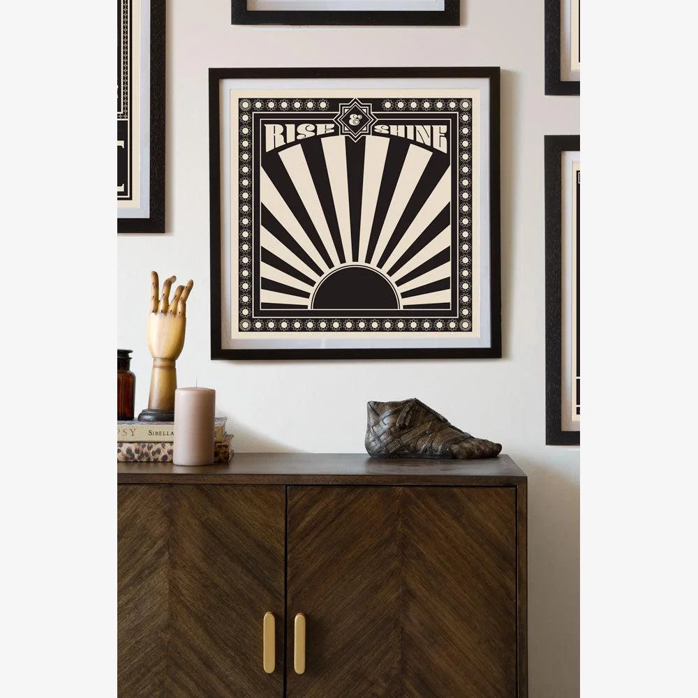 Framed Sunrise Art Print – image 1