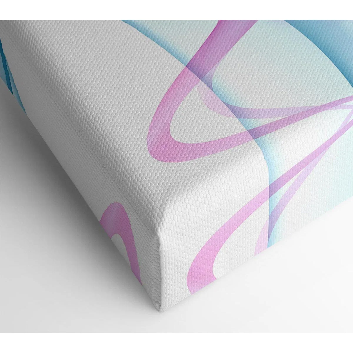 Baby Pink Blues Canvas Print Wall Art - Yellow / 81.28cm – image 2