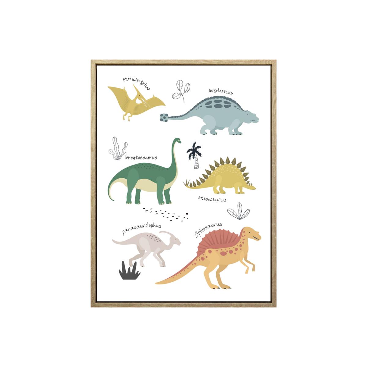 My Dino Guide Framed Print – image 1