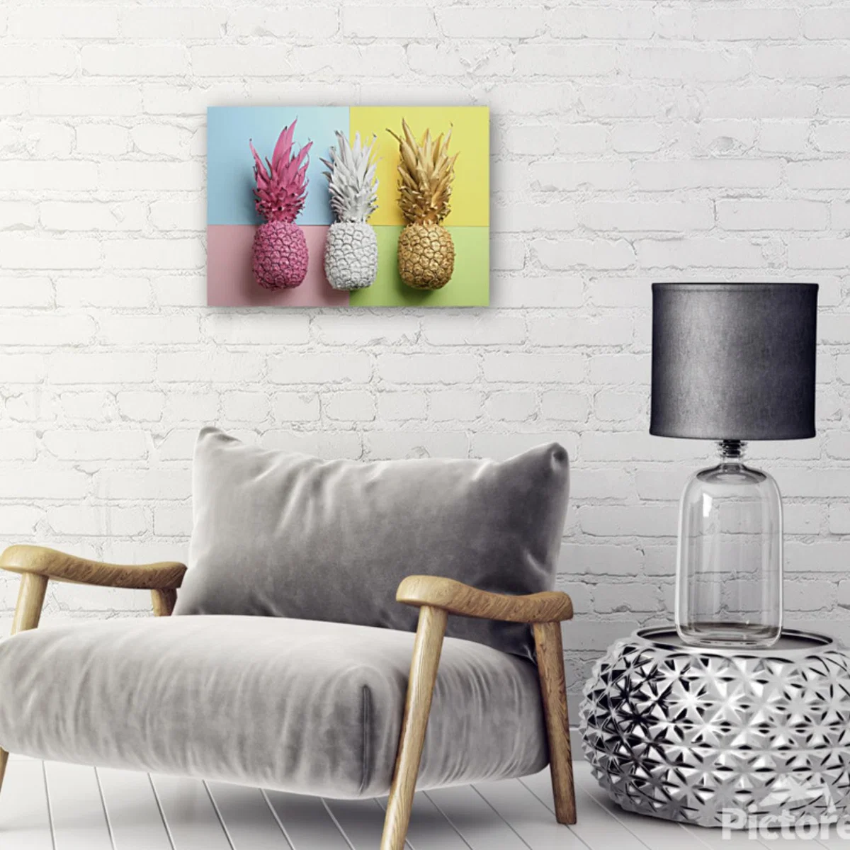 3 Pineapples - yellow – image 2