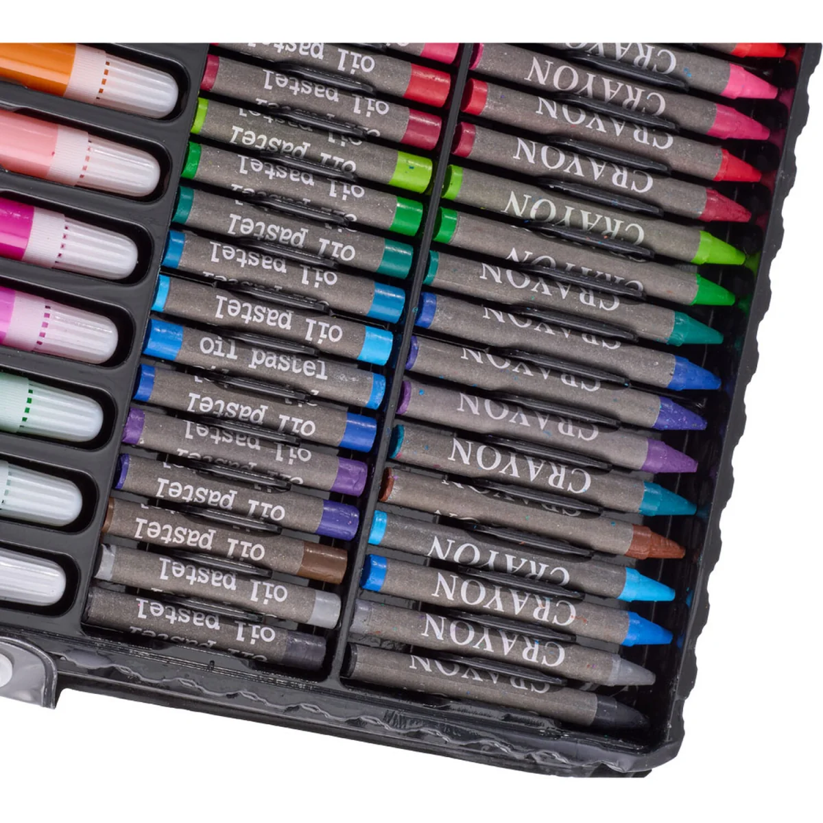 Portable Art Set Drawing Painting Art Supplies for Kids - Pink – image 3