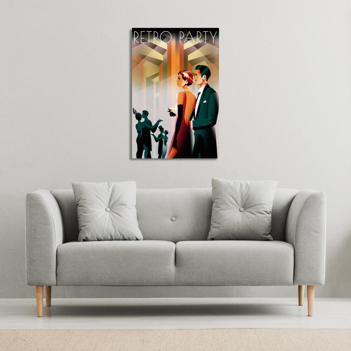 Edouard Manet - A Bar at the Folies-Bergere Canvas print - Blue / 61cm / 91cm – image 3