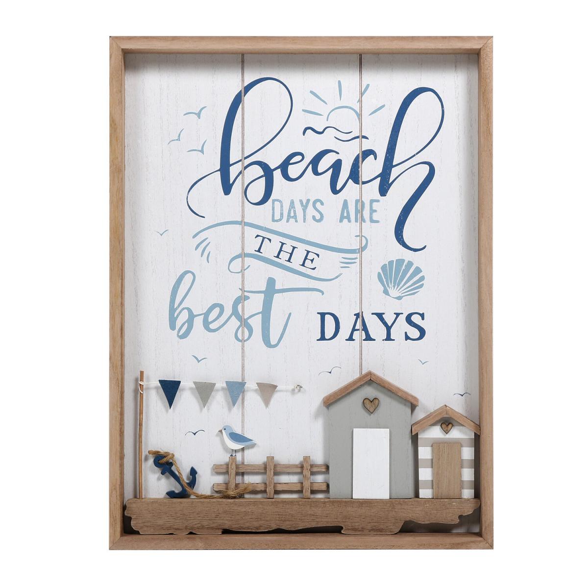 Beach Days Framed 3D Wall Art – image 2