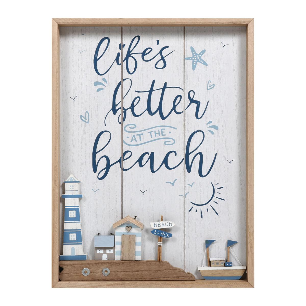 Beach Days Framed 3D Wall Art – image 3