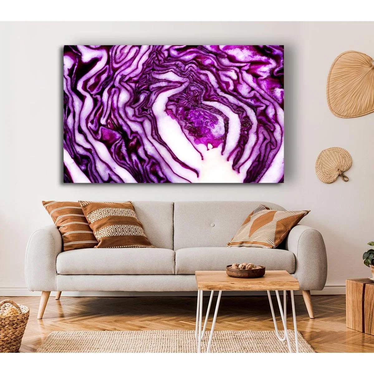 At The Core Canvas Print Wall Art - Yellow / 50.8cm – image 2