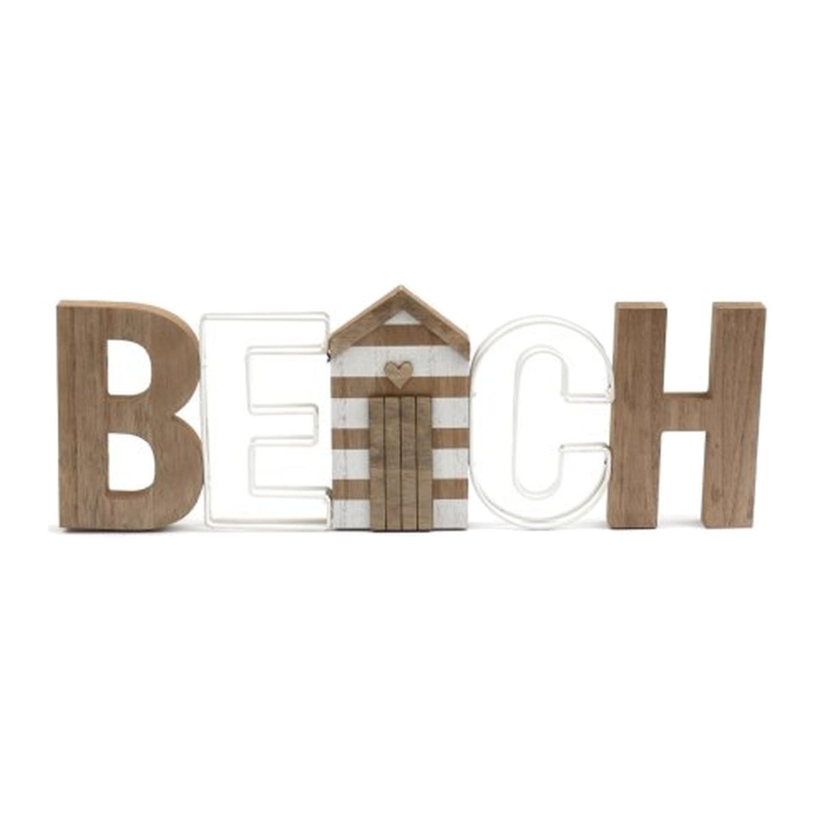 Beach Sign - Brown