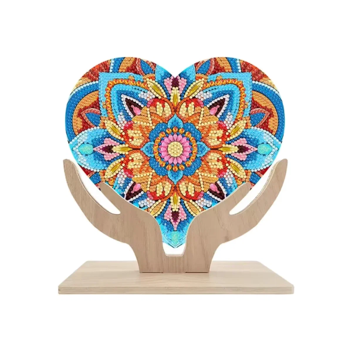 Heart in Hands Diamond Painting Kit - Multi
