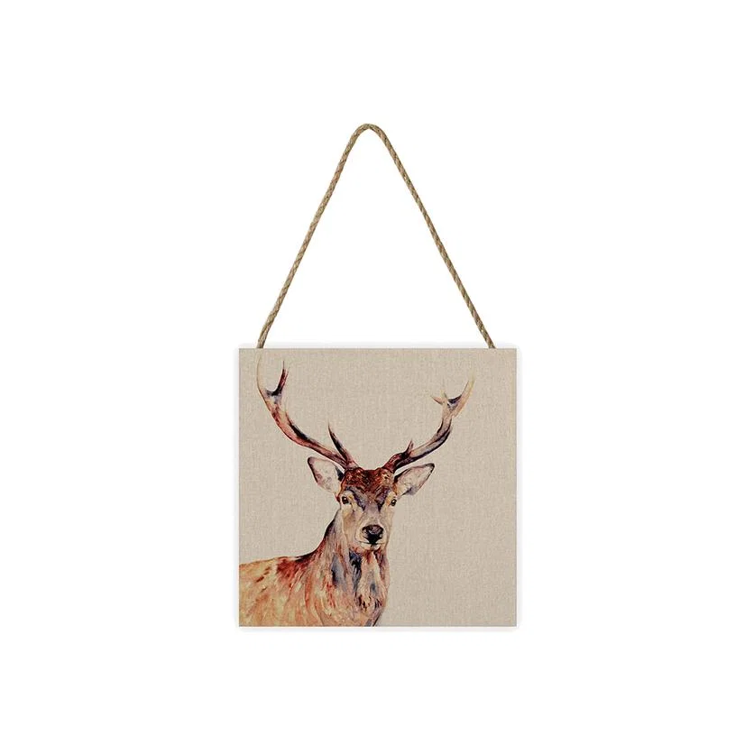 Jane Bannon (Montgomery) Wooden Block - White